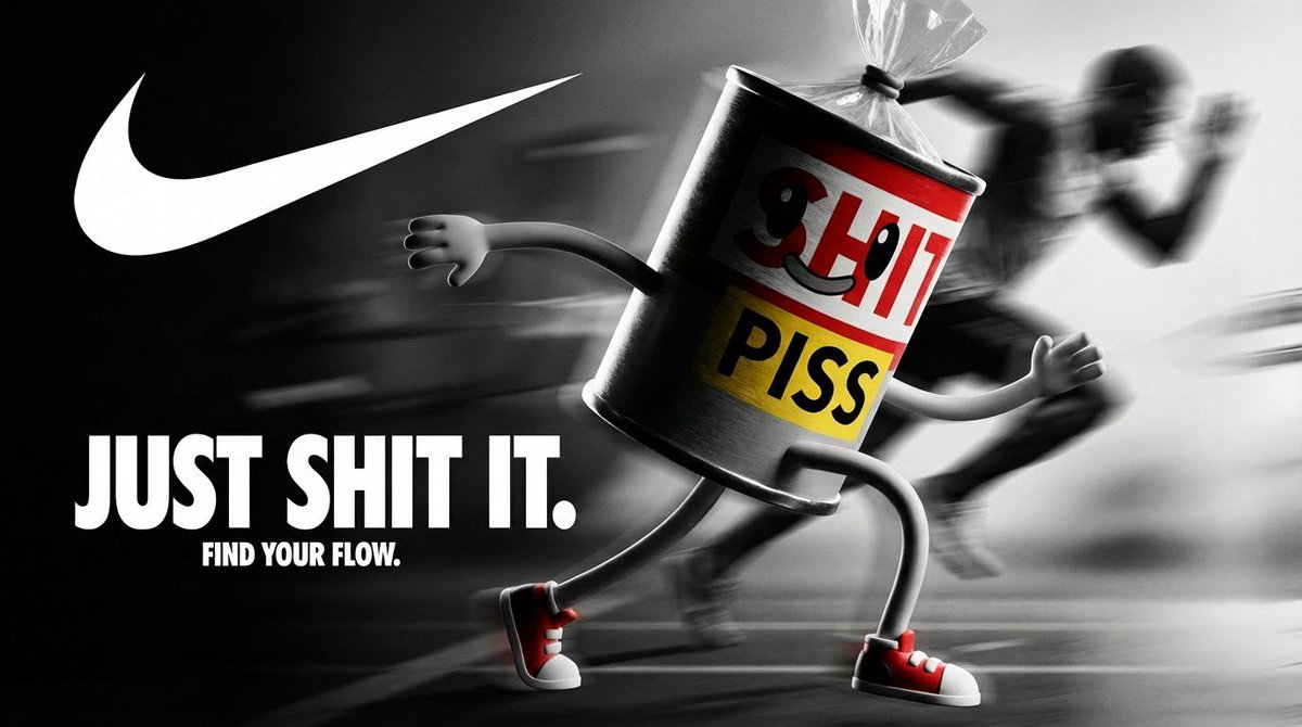 shitpissskincan's tweet image. SHITPISSSKINCAN: Just Shit It.