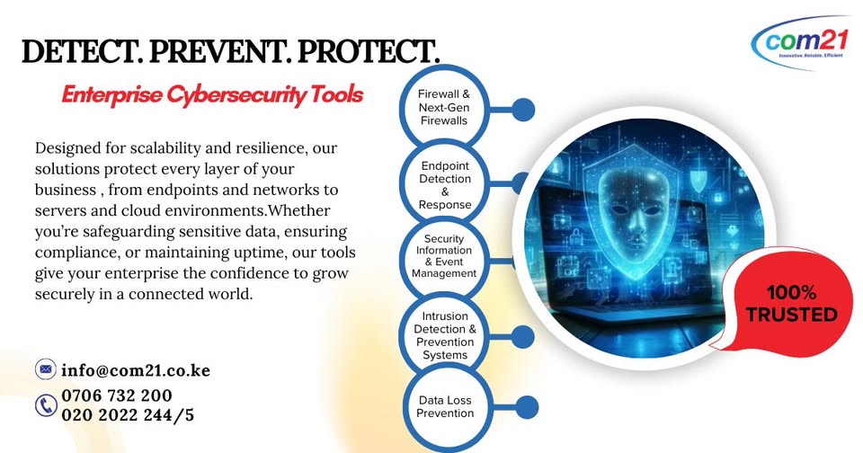 ComTwentyOne_'s tweet image. Shield your business from evolving threats with cutting-edge cybersecurity tools.
Stay secure. Stay ahead.
#CybersecuritySolutions #EnterpriseSecurity #DataProtection #BusinessSafety #CyberResilience