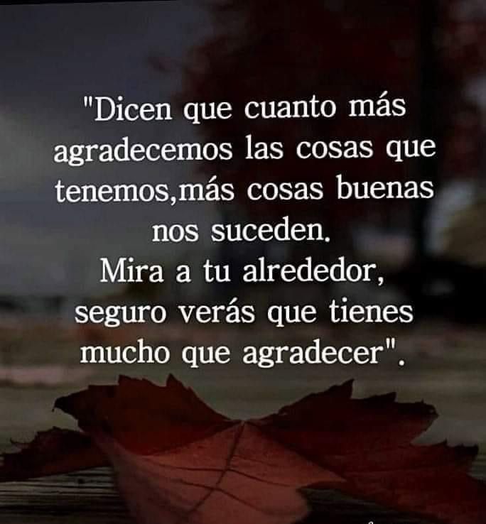Motivos14185270's tweet image. Dicen que cuando más agradecemos las cosas que tenemos, más cosas buenas nos suceden. 🙏🙏🙏🙏🙏🙏🙏❤️❤️
#FelizLunes
#BuenosDías 
#FraseDelDía 
#frasesparareflexionar 
#FelizInicioDeSemana 
#feliziniciodemes