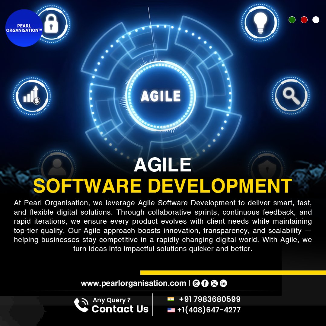 pearlorgs's tweet image. Accelerate your digital transformation with our Agile Software Development approach that ensures faster delivery and scalable solutions.
.
.
🌐 pearlorganisation.com

📞 Contact Us : +91 7983680599 , +1(408) 647-4277
.
.
#PearlOrganisationReviews #AgileDevelopment