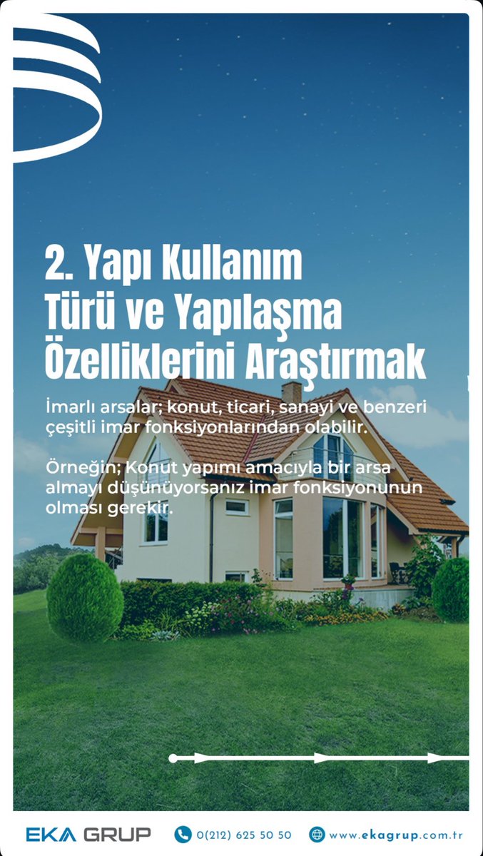 eka_grup's tweet photo. İmarlı arsa alırken nelere dikkat etmeliyiz?🤔 https://t.co/J5zjYeLAtO