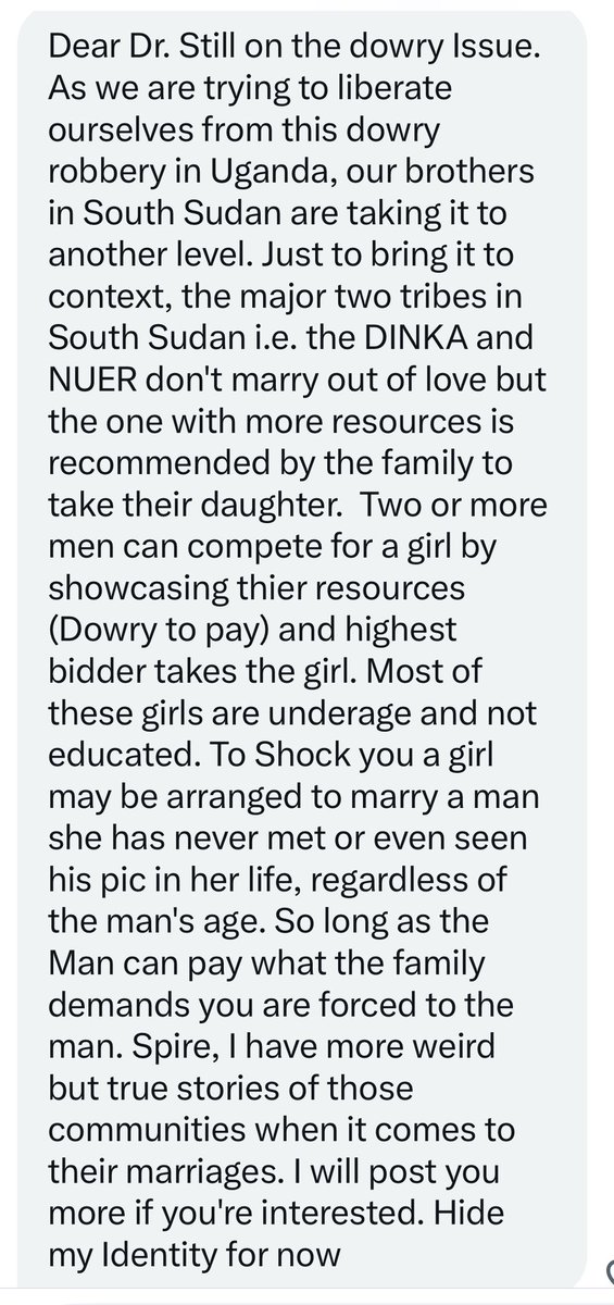 SpireJim's tweet photo. More examples on the sale of girls that is justified as “our culture”. Unfortunately, some ladies also think that this is in their interest! https://t.co/fvQS0NPwoH