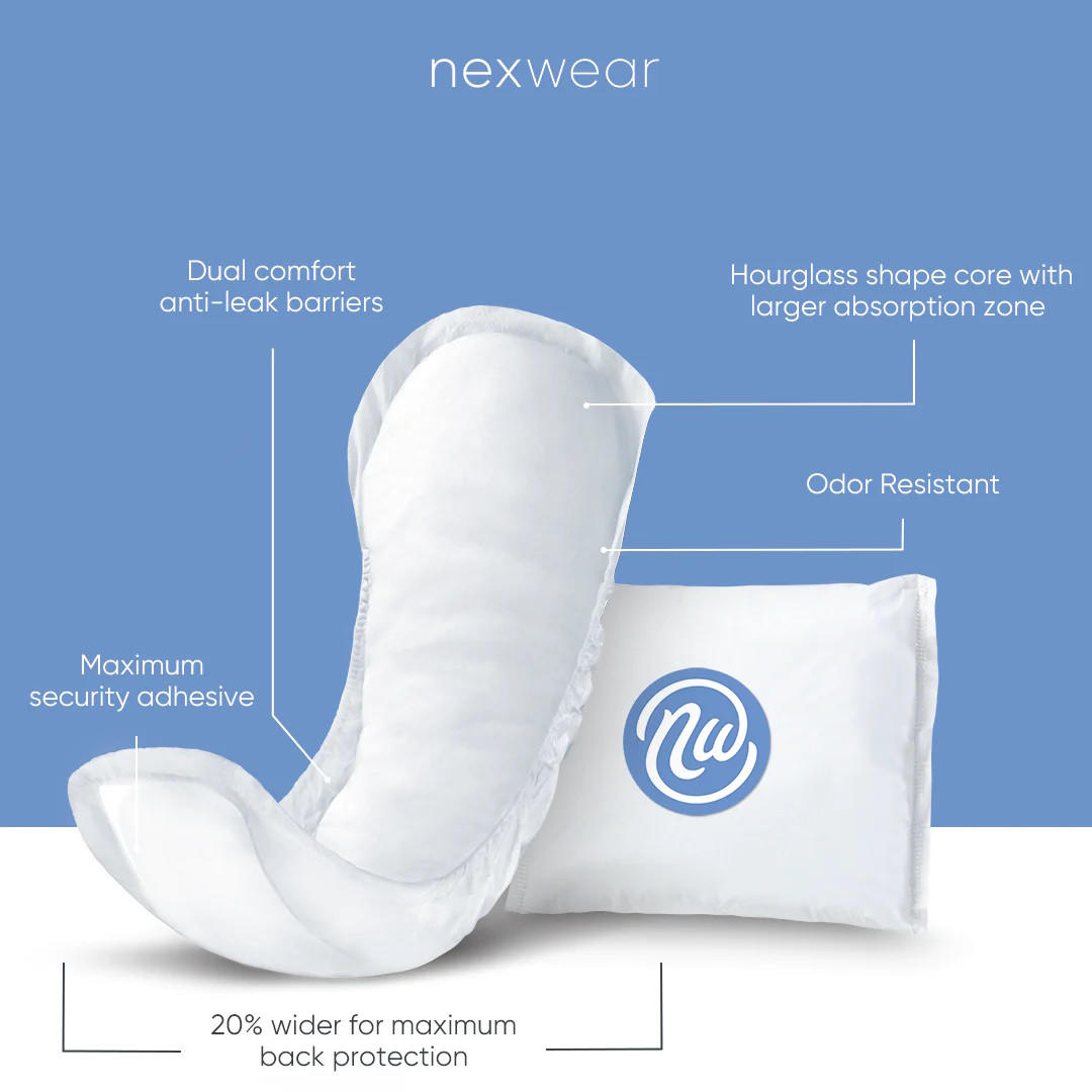 LLMedico's tweet image. Nexwear Incontinence Pads, Maximum provide reliable protection with advanced absorbency for all-day comfort. Trust in discreet support that boosts your confidence. #IncontinenceCare #StayComfortable llmedico.com/products/nexwe…