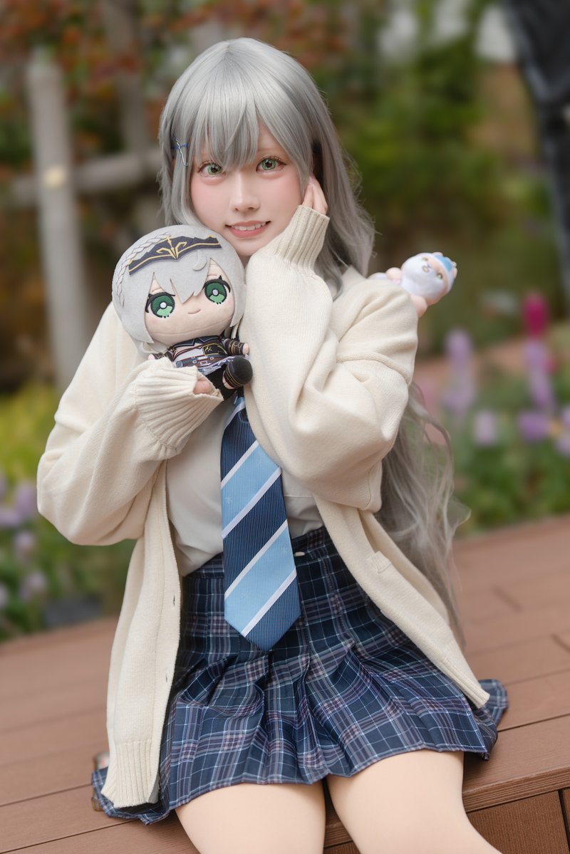 superget_win's tweet image. #アコスタ池袋　2025/11/29
柔らかな微笑み、可愛さと再現度が素晴らしいコスプレですね。

hololive / 白銀ノエル

model :reo(@reo_cosplay)さん

#白銀ノエル
#コスプレ