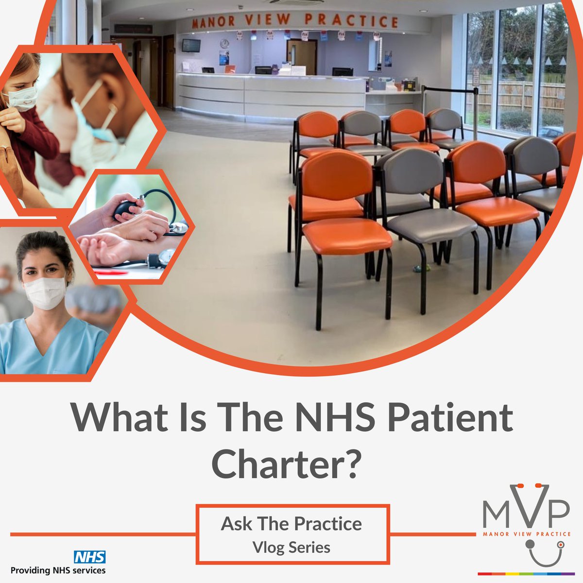📢 Our new Vlog Series is live: Ask The Practice
Quick, clear answers to common questions about how GP services work.
Episode 1: What Is the NHS Patient Charter?

Watch here:
 manorviewpractice.co.uk/about-us/lates…

Submit a question for a future episode:
 manorviewpractice.co.uk/ask/