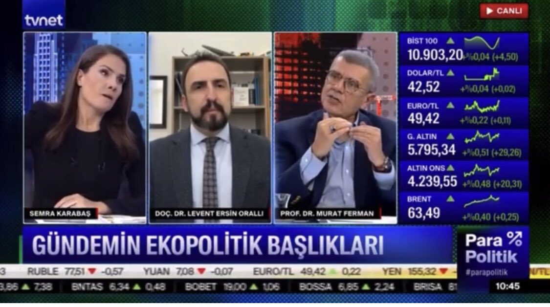 “Senenin Son Ayının İlk Gününde; Eko-Politik Gündem İçeriğini Ele Alıyoruz..”<a href="/tvnet/">TVNET</a> <a href="/tvnetradyo/">Radyo TVNET</a> <a href="/BeykentUnv/">İstanbul Beykent Üniversitesi</a>