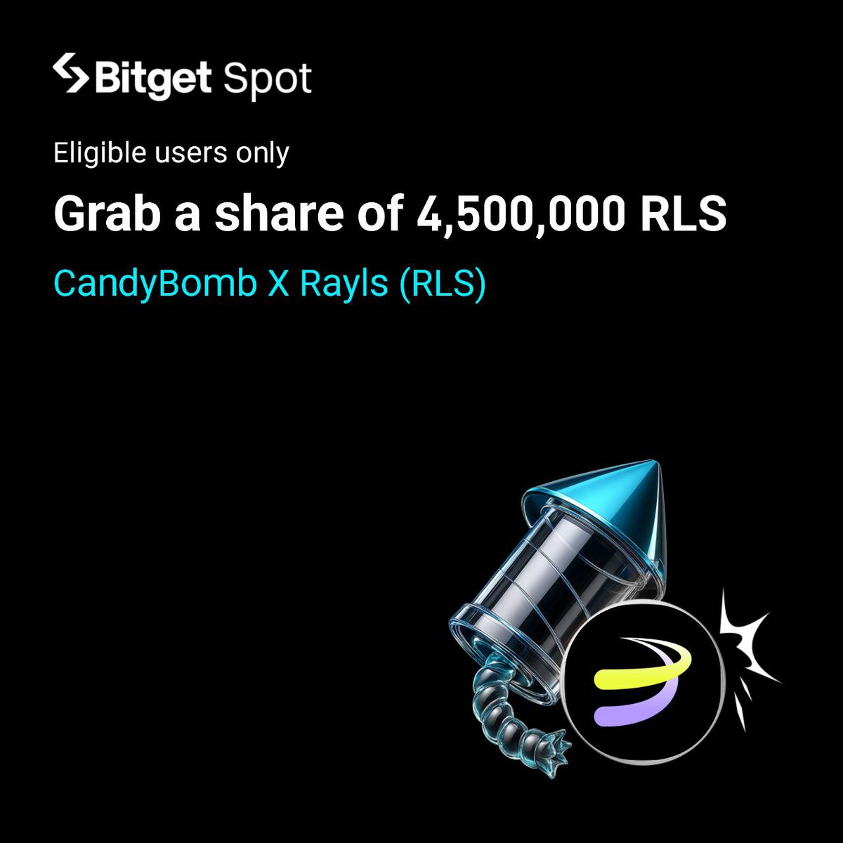 BitgetPL's tweet image. 🍬🍭Bitget x Rayls - Candybomb🍭🍬

💹Wykonaj zadania i zgarnij airdrop RLS!

💰Całkowity airdrop: 4 500 000 RLS

⏰Okres promocji: 1 grudnia, 13:00 - 8 grudnia, 13:00 (CET)

🔗bitget.com/pl/events/cand…