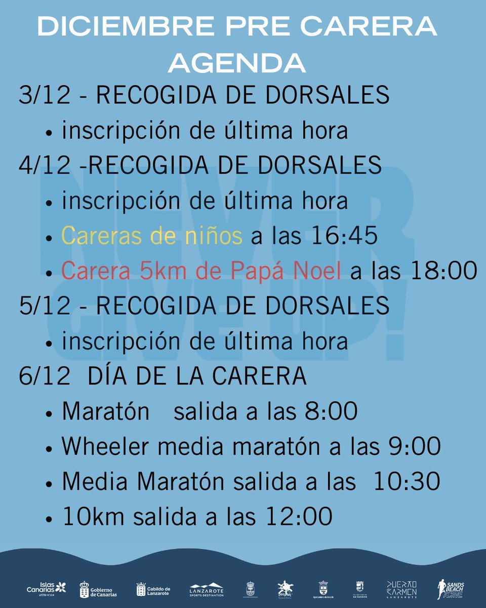 Last week to the race day. Dont forget to check all pre race info. Have a good race all!!