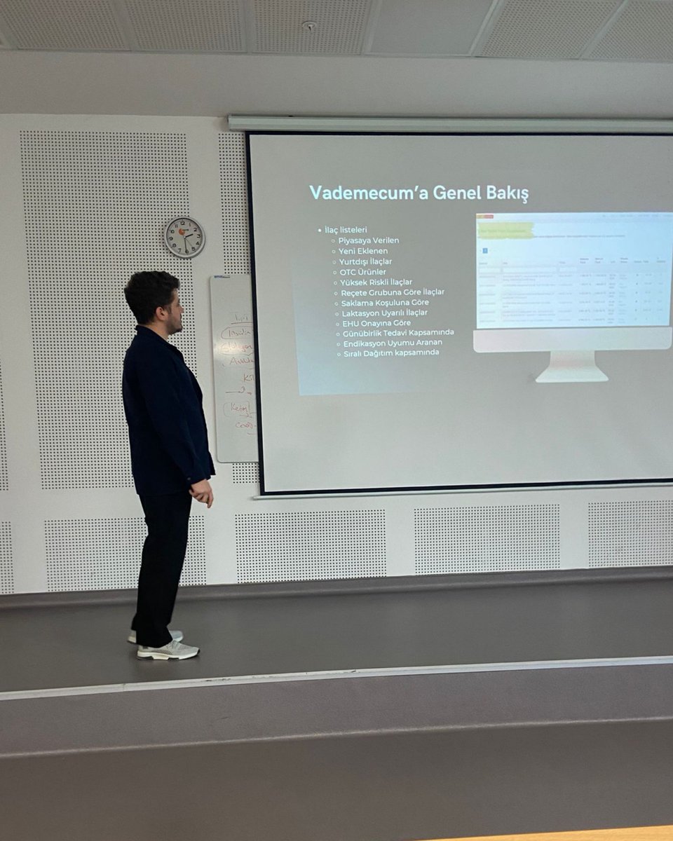 📌 Sayın Doç. Dr. Sevil ŞENKARDEŞ'in nazik davetiyle Marmara Üniversitesi Eczacılık Fakültesi'nde Kaynak Tarama dersine konuk olduk.

Geleceğin eczacılarıyla bir araya gelmekten her zaman mutluluk duyuyoruz. 💪