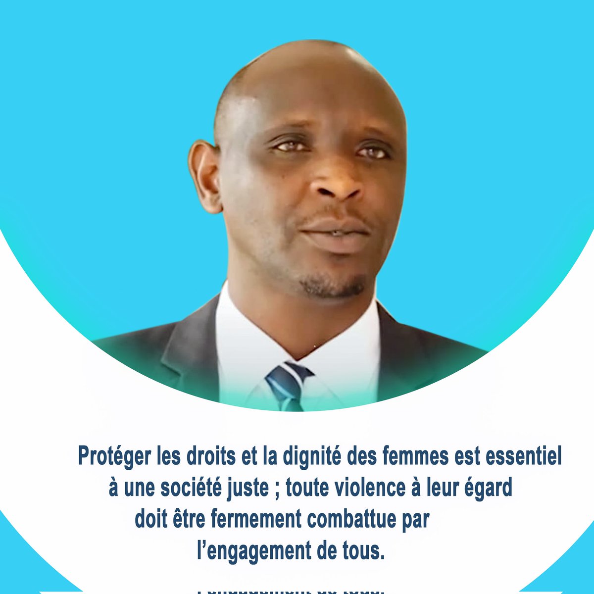 En ce septième jour des #16jrs d’activisme, le Président de la #CAVIB réaffirme l’engagement ferme de l’organisation pour la dignité et la protection des femmes au Burundi.  <a href="/DefendDefenders/">DefendDefenders</a> <a href="/hrw/">Human Rights Watch</a>