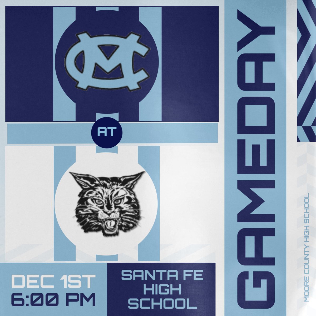 MooreNetwork's tweet image. Moore County High School travels to Santa Fe High School to tip off the High School basketball season. Tune in on Hudl Fan for the Moore County Livestream, or Santa Fe will be streaming on NFHS.