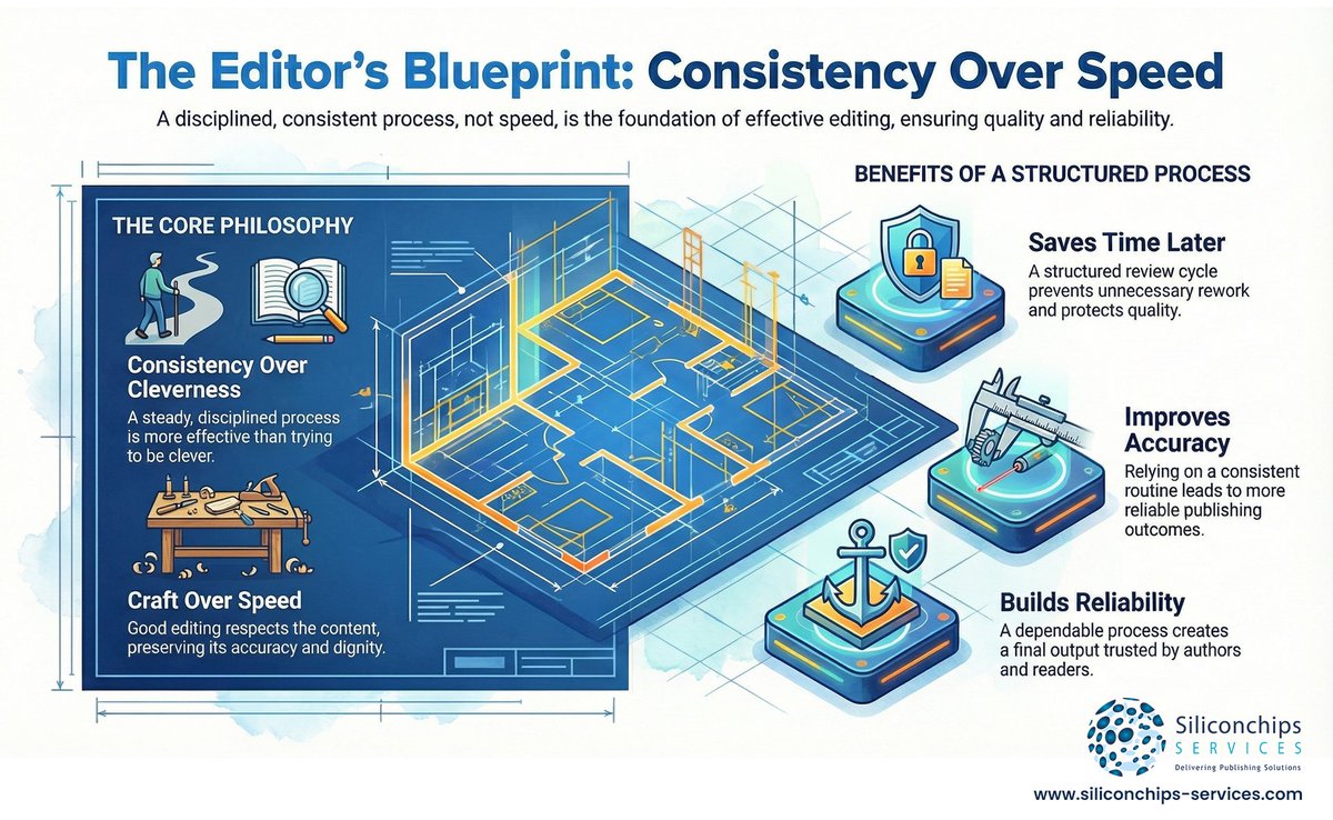 siliconchipsuk's tweet image. How do you keep your editing routine steady even when deadlines feel tight?

#editingworkflow #publishingtechnology #contentquality #editorialprocess #productionteam