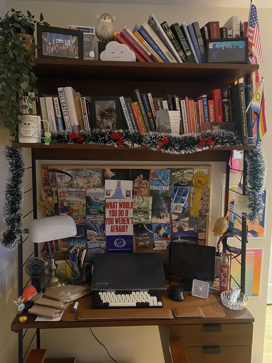 Alishacmlewis's tweet image. I&apos;ve decided that, if there is a tasteful number of ribbons to have in one office, it simply doesn&apos;t apply to me.