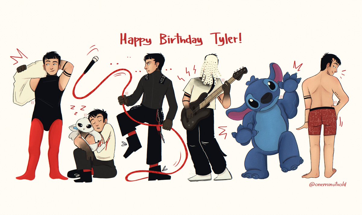 2025 definitely brought out some of the best parts of you, happy birthday <a href="/tylerrjoseph/">tyler jøseph</a> 💕 #cliqueart