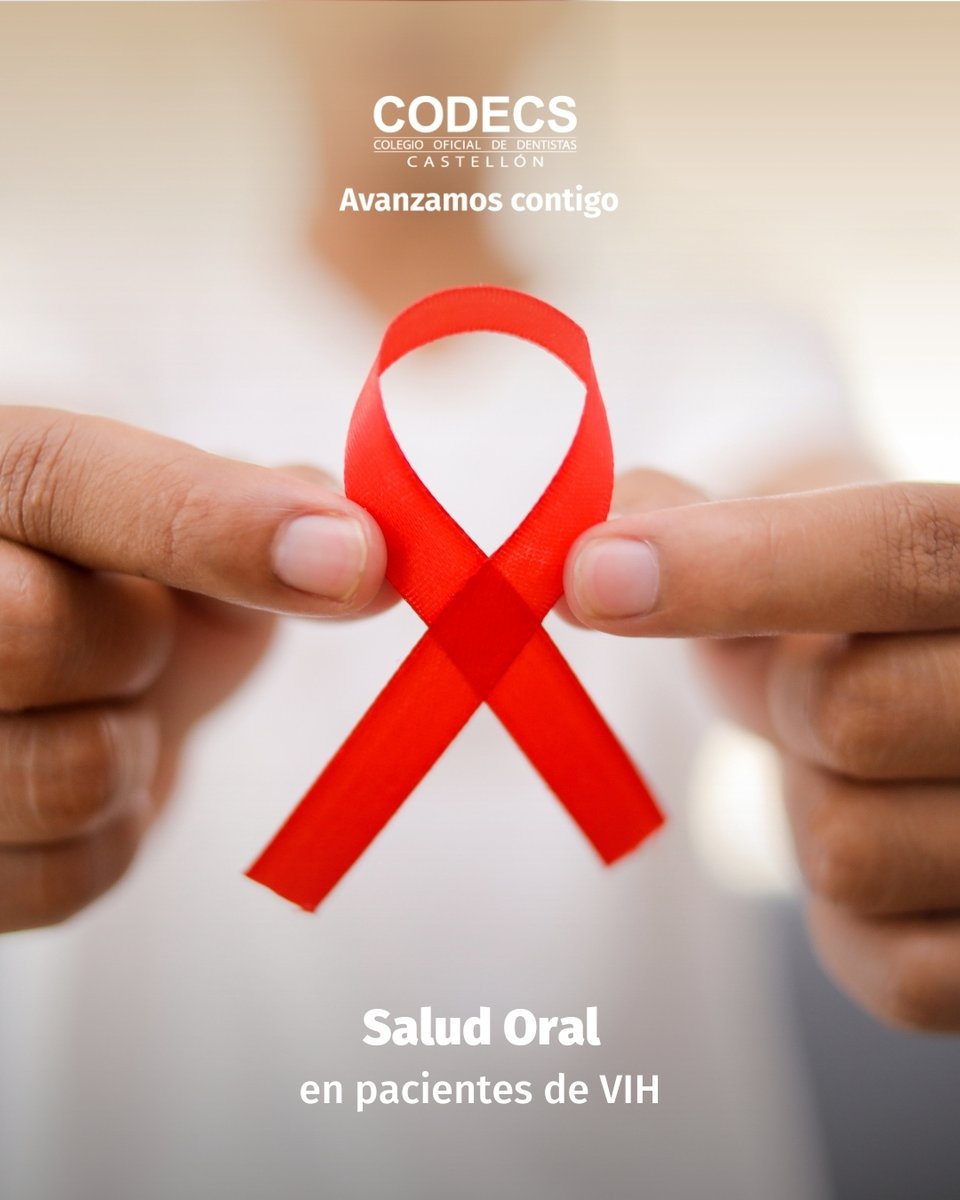 codecs_'s tweet image. Día Mundial de la Lucha contra el Sida.
Sequedad bucal, candidiasis, gingivitis o úlceras. Los primeros síntomas del VIH pueden manifestarse en la boca, por lo que es necesario acudir de forma regular al dentista.
