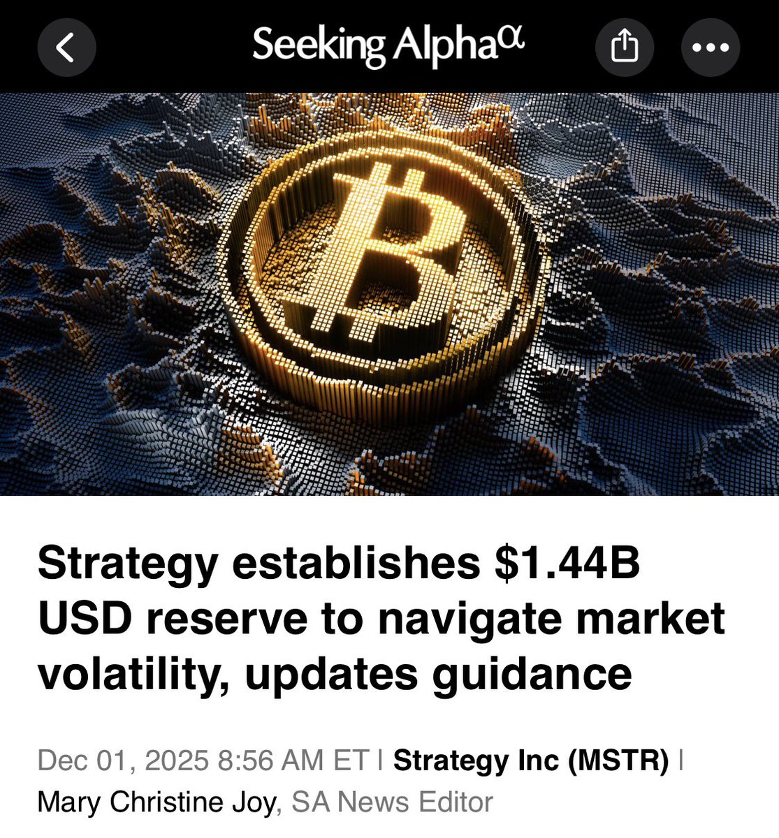 GeorgeGammon's tweet image. A bitcoin reserve company is forced to set up a USD reserve

Ahhhh the irony