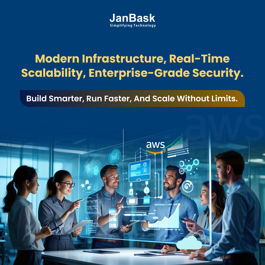 JanBaskLLC's tweet photo. Modern infrastructure. Real-time scalability. Enterprise-grade security. ☁

JanBask builds intelligent AWS cloud ecosystems to migrate faster, optimize workloads &amp; automate DevOps.

Scale without limits → https://t.co/Gfl84vc3Qd

#AWSCloud #CloudMigration #DevOps #JanBaskTech https://t.co/y0N6g4Yis0