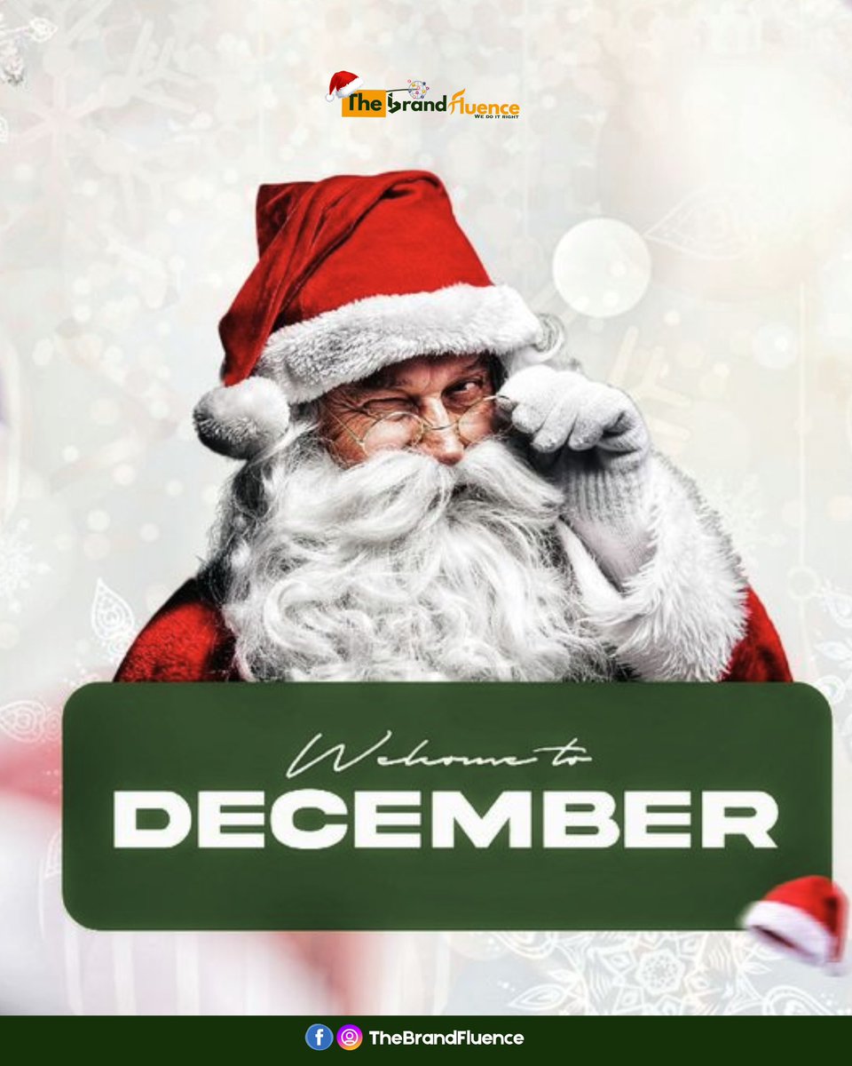 TheBrandFluence's tweet photo. “December don show o! 🎄✨
Time to wrap up goals, unwrap joy, and enter the last lap with soft vibes only. Let’s finish strong, fam.”

#TheBrandFluence #DecemberVibes #LastLapEnergy #CreativesInDecember #FinishStrong https://t.co/ibEuODSpX4