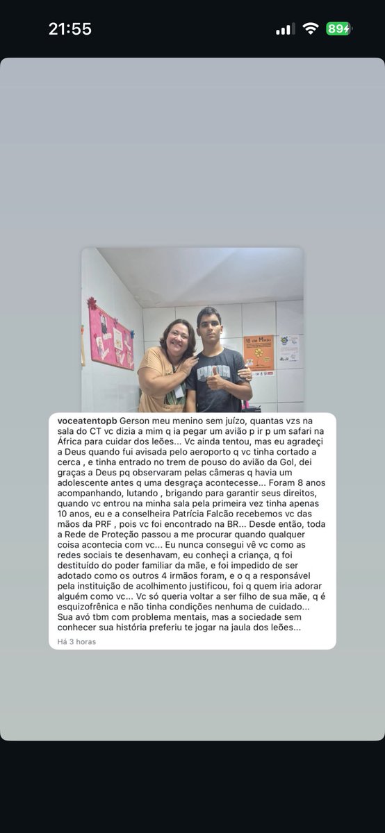 elliesvamp's tweet photo. @Gomes4770Gomes @_rodrigo___7 meça suas palavras antes de sair falando o que não sabe. O mal da humanidade é essa falta de compaixão mesmo. https://t.co/BANB7JEHkb