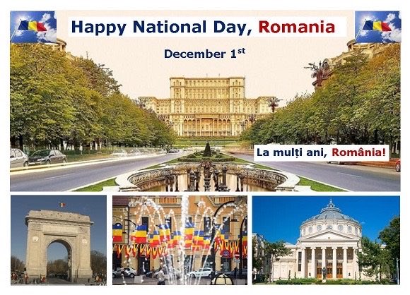 Wishing a very happy National Day to our Romanian friends.