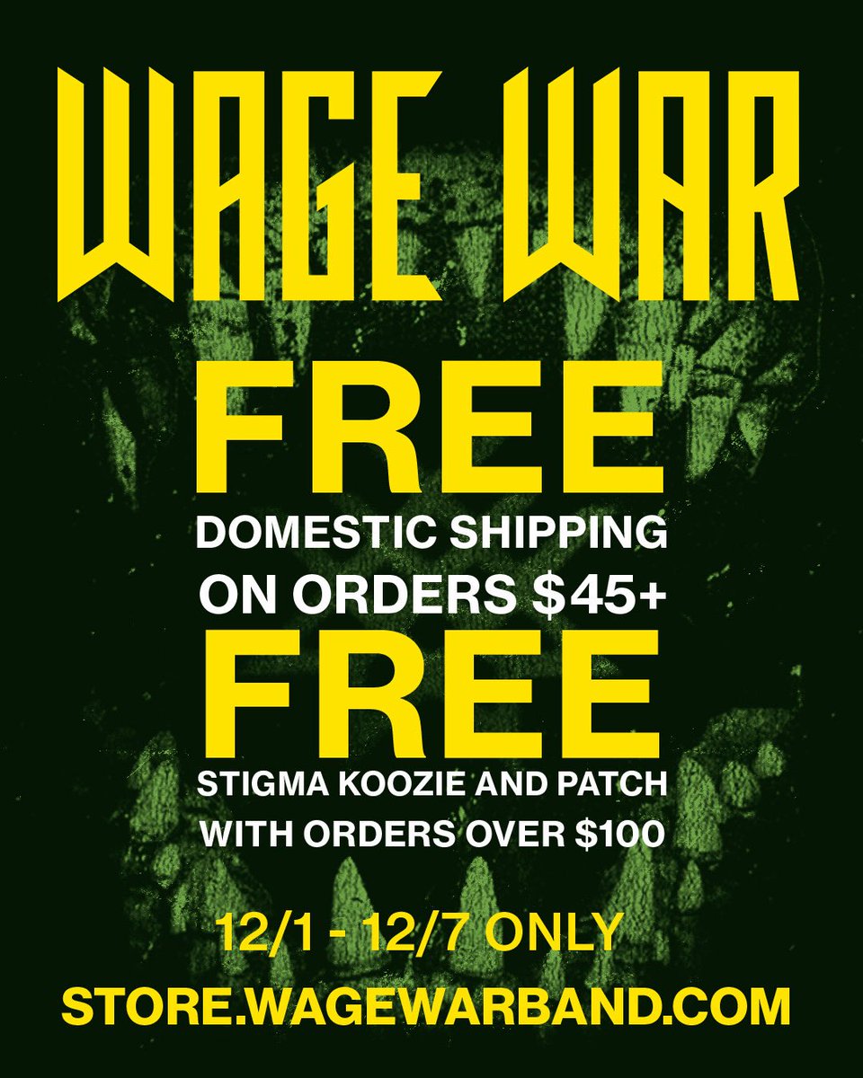 Wage War tweet media