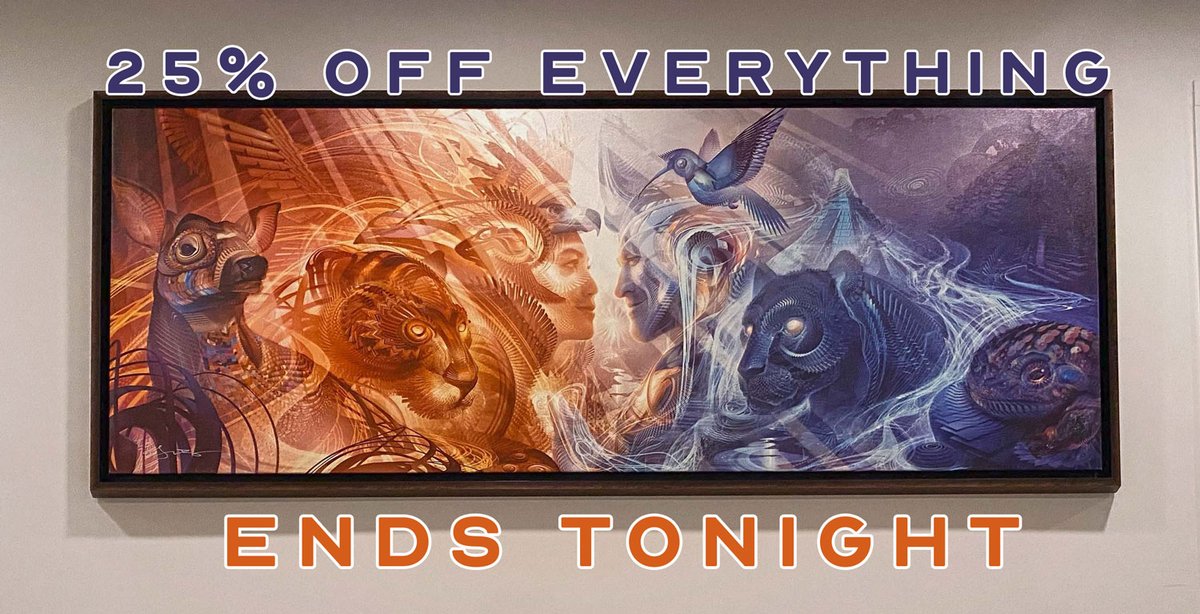 Android_Jones's tweet image. LAST CALL ⚡️ 
25% off EVERYTHING from the online store ends TONIGHT!
Don&apos;t sleep on our biggest discount of the season.
androidjones.com

#androidjones