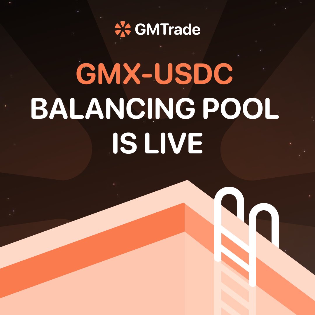 Big news from <a href="/GMX_IO/">GMX 🫐</a> and <a href="/StargateFinance/">Stargate</a> ⚡️

$GMX tokens are now bridgeable to Solana.

GMX-USDC balancing pool is live on GMTrade.

Backed by liquidity from our treasury.