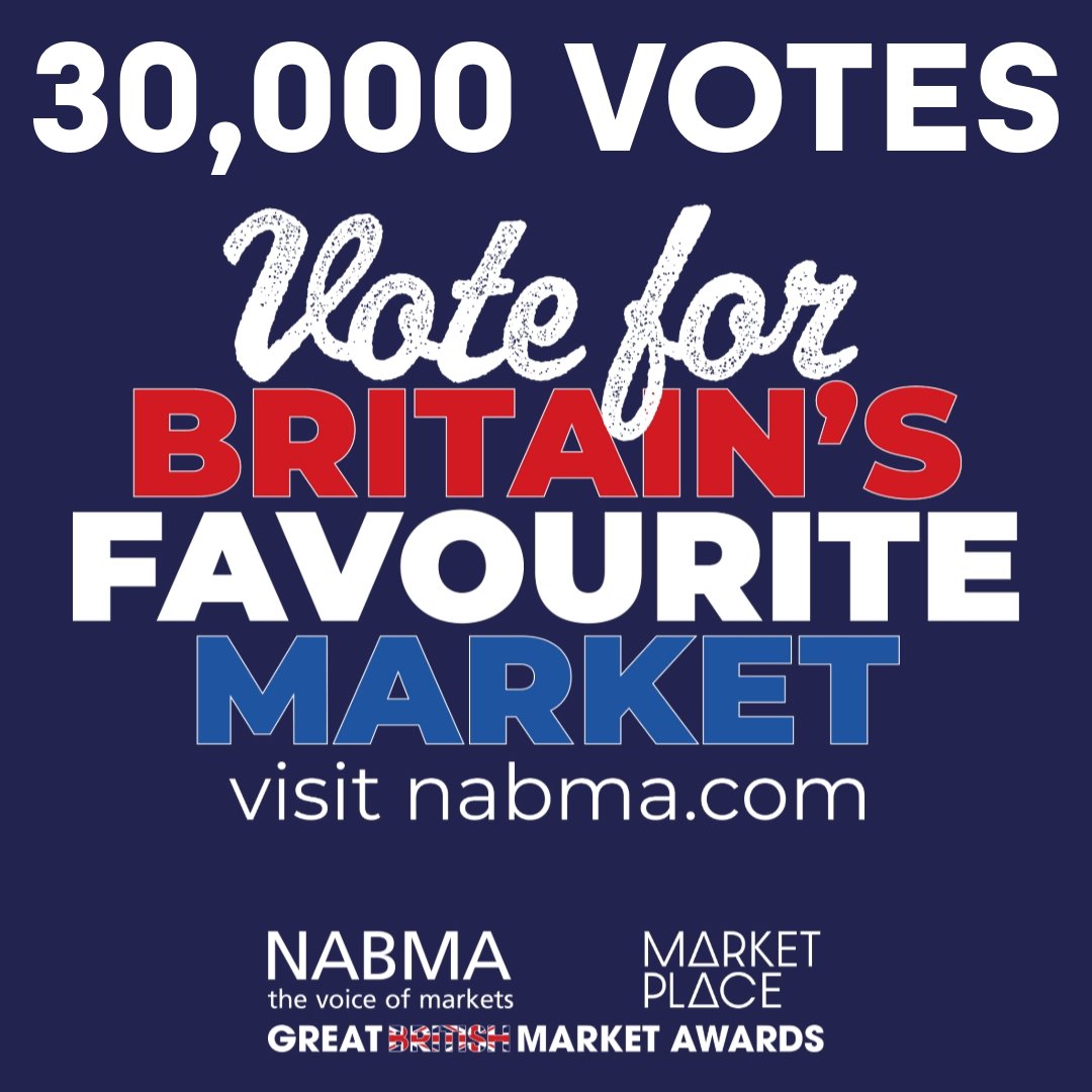 LYLMuk's tweet photo. Less than 2 weeks left to vote for #BritainsFavouriteMarket 2026.
Over 30,000 votes already and the leader board is changing daily. Make the most of the Christmas cheer and encourage customers to vote. Vote: https://t.co/AkDiX9aH9c

#MarketsFirst #MadeByMarkets https://t.co/JA6hdnCnJy