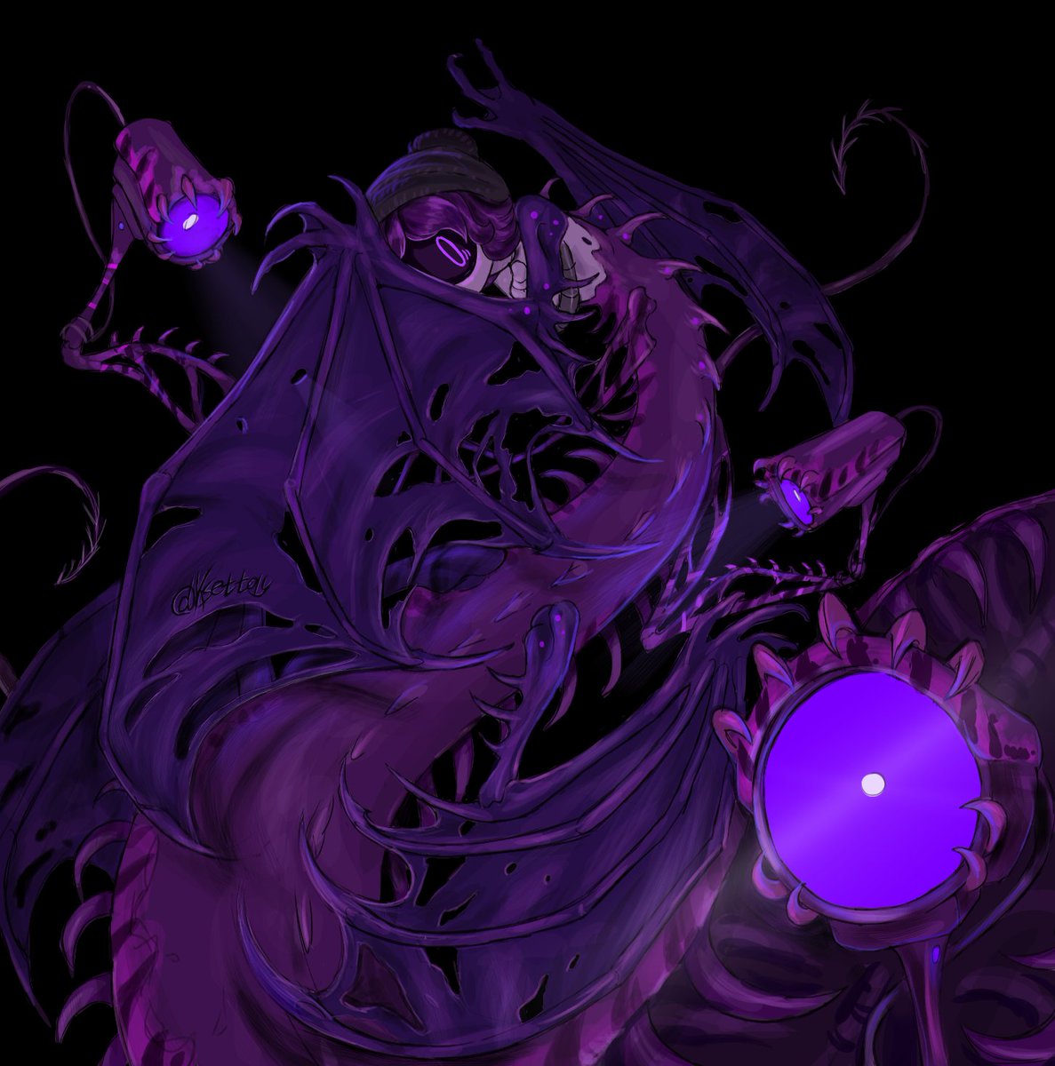 Ksettay's tweet image. I'm so inspired by creepy worm Uzi's design in this comic that it would be a crime not to draw it
#murderdrones