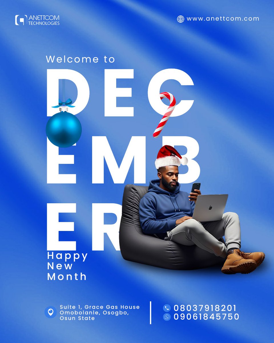 Hello December!!

It’s another month to transform ideas into powerful tech solutions.
Thank you for keeping us in business.
With you, we are committed to serve you better this month.

#tech #NewMonth #December #brand #websitedesignsoftware #websitedeveloper