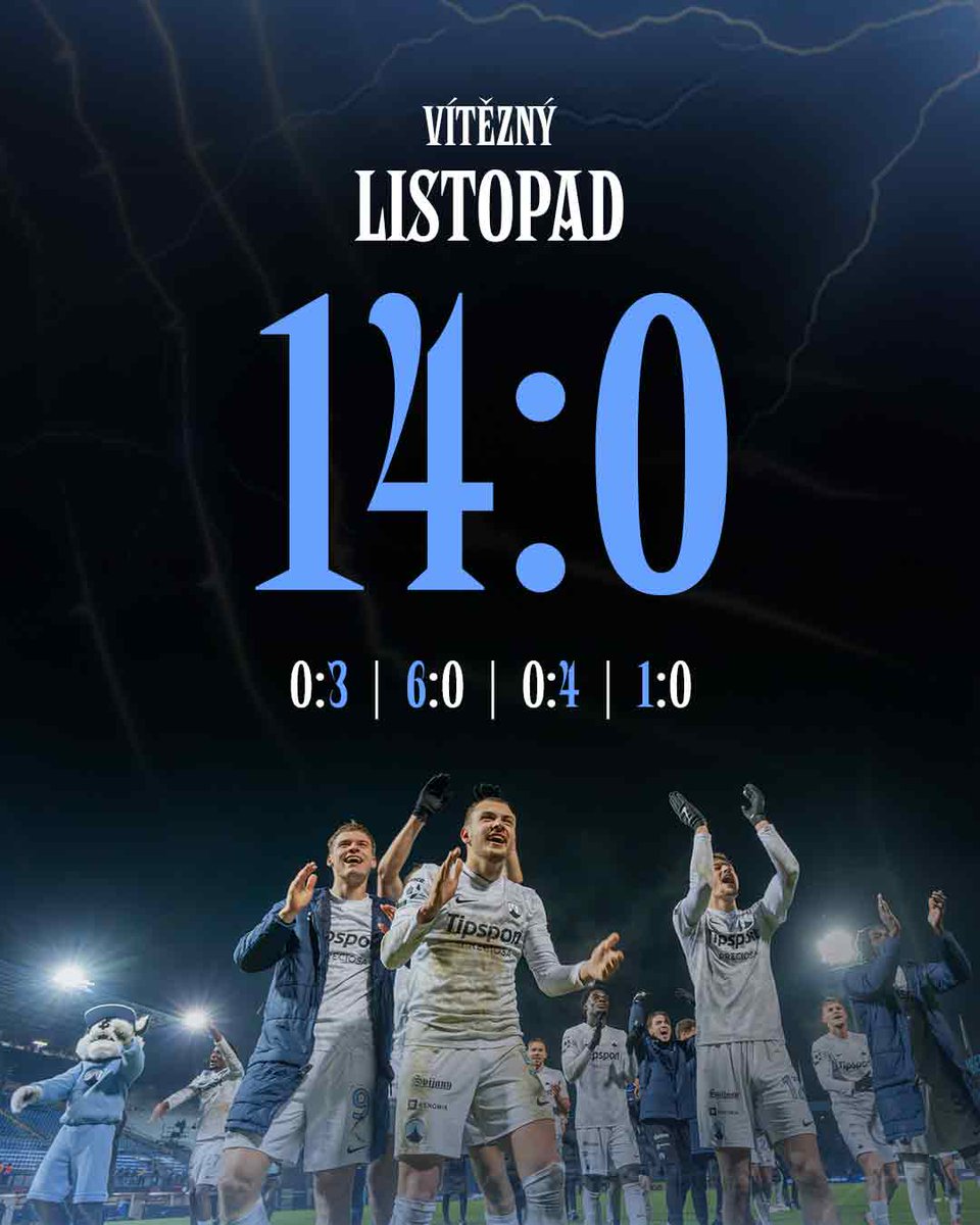 A jaký listopad jste měli vy? 🙂 #FCSL