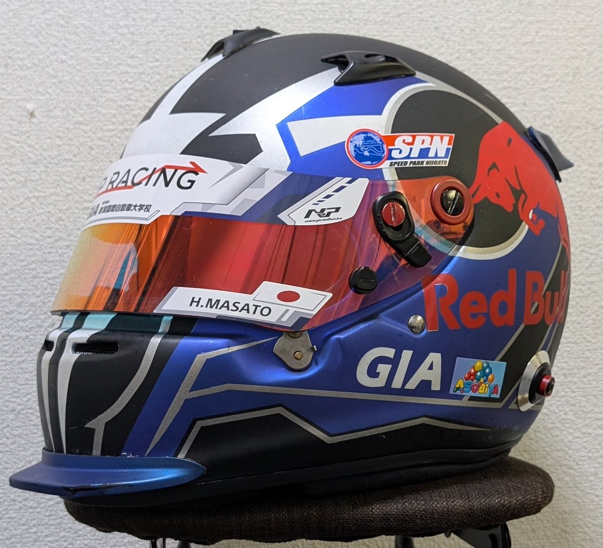 Hakamata_m0827's tweet photo. 【ご報告】
2026年からのレース活動をNeM Products（@NeMproducts）様にご支援いただくことなりました。

さらにかっこよさの増したこのヘルメットに負けない走りができるよう努力していきます！

詳細はInstagramにて↓
https://t.co/ruhEE1bXfQ

 #NeMProducts https://t.co/AlNujBSVZp