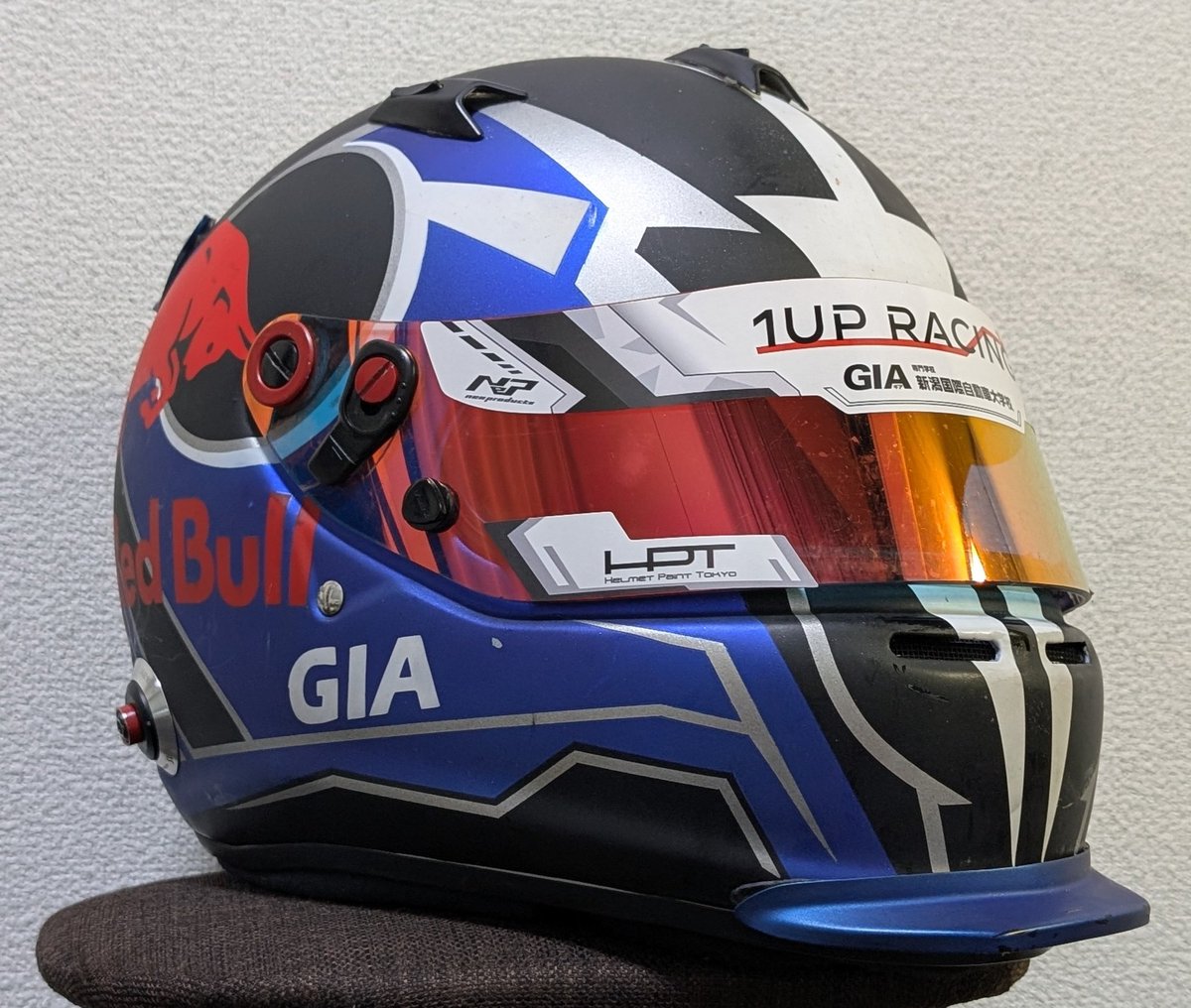 Hakamata_m0827's tweet photo. 【ご報告】
2026年からのレース活動をNeM Products（@NeMproducts）様にご支援いただくことなりました。

さらにかっこよさの増したこのヘルメットに負けない走りができるよう努力していきます！

詳細はInstagramにて↓
https://t.co/ruhEE1bXfQ

 #NeMProducts https://t.co/AlNujBSVZp