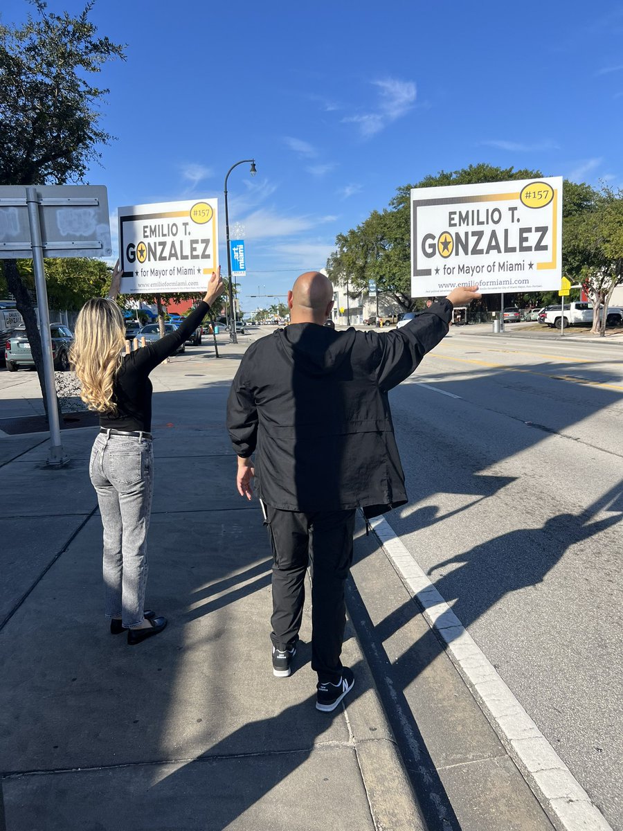emiliotgonzalez's tweet photo. Our message is being heard far and wide across #Miami.

So many supporters that we’ve opened @Emilioformiami satellite office in #MiMo district.

Miami is ready for a new direction and better future.

End Corruption- Bold  Property Tax Reform - Family  First Agenda.

#TeamEmilio https://t.co/ZBR4iAAiDs