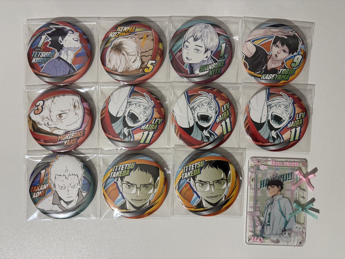 ジャンプショップ ファンパーク ハイキュー デコレクション缶バッジ BOX RT @jumpshoptokyo: ☆#ジャンプフェスタ 先行グッズ発売中