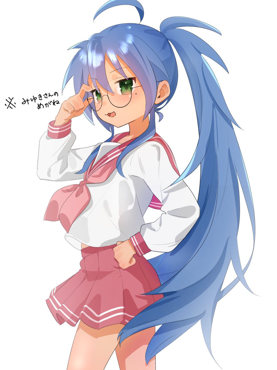 Gsa082Rnw's tweet image. メガネこなた
 #らきすた
 #泉こなた