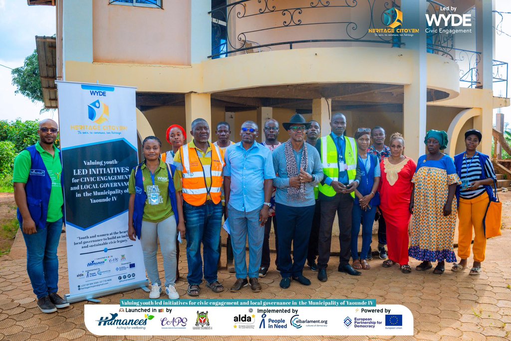 humaneesCMR's tweet image. Field visit in Tutuli today!
Documenting the CDQ’s good practice: handwashing sensitization at the 3rd degree Chiefdom 
Small actions, big impact.
🫶🏽🌱 #HeritageCitoyen is:
🚀 Launched in 🇨🇲 by @humaneesCMR with the support of @CAPScmr &amp;amp; #mairieyaounde4