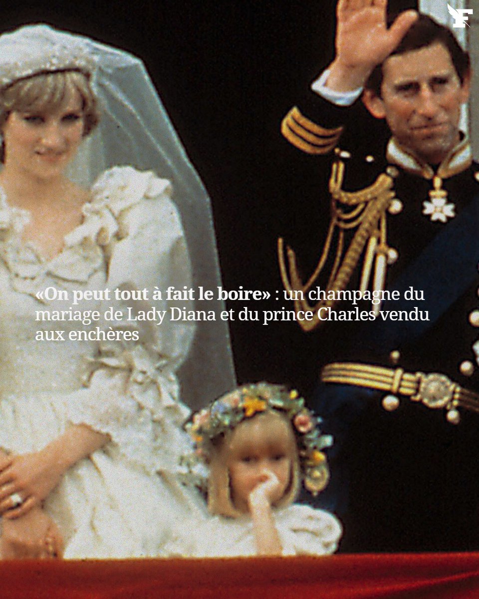 Estimé entre 67.000 à 80.000 euros, un magnum de Dom Pérignon 1961, cuvée servie au mariage royal de Lady Diana et du prince Charles, sera mis aux enchères au Danemark le 11 décembre.

Par Le Figaro avec AFP

👉 l.lefigaro.fr/AlLQ