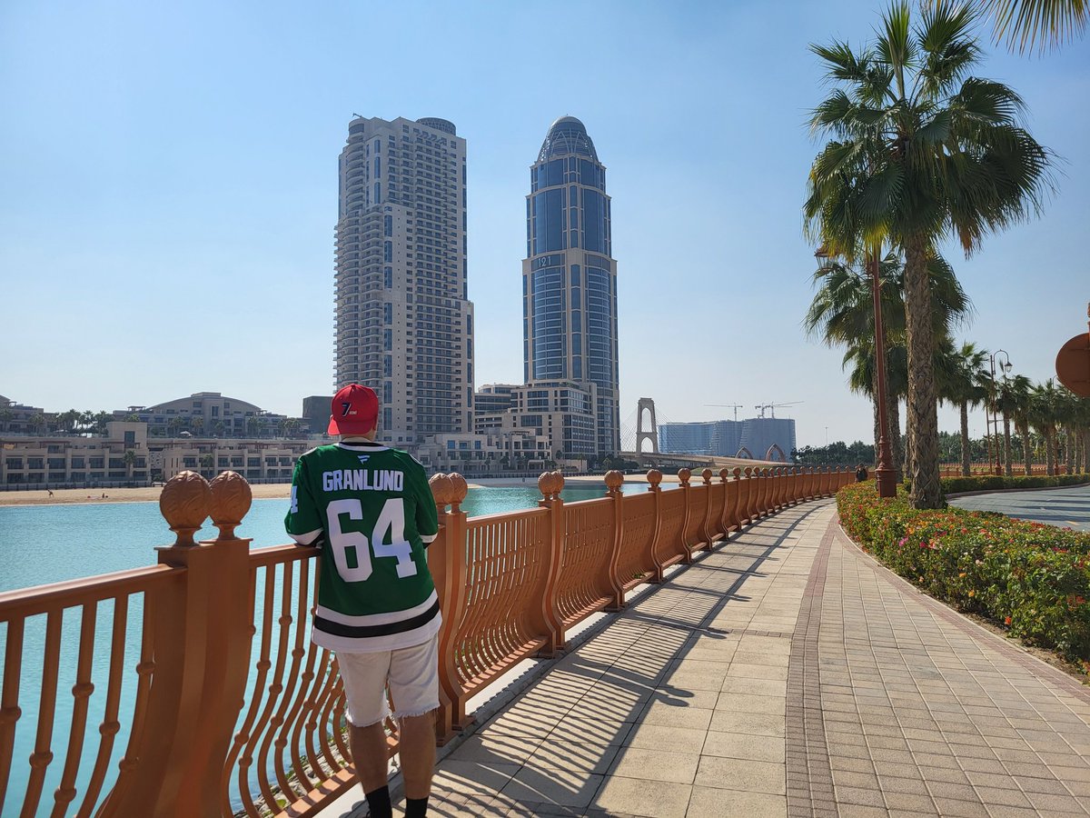 Wishing y'all a Gran-tastic Christmas month from Qatar 💚
#TexasHockey