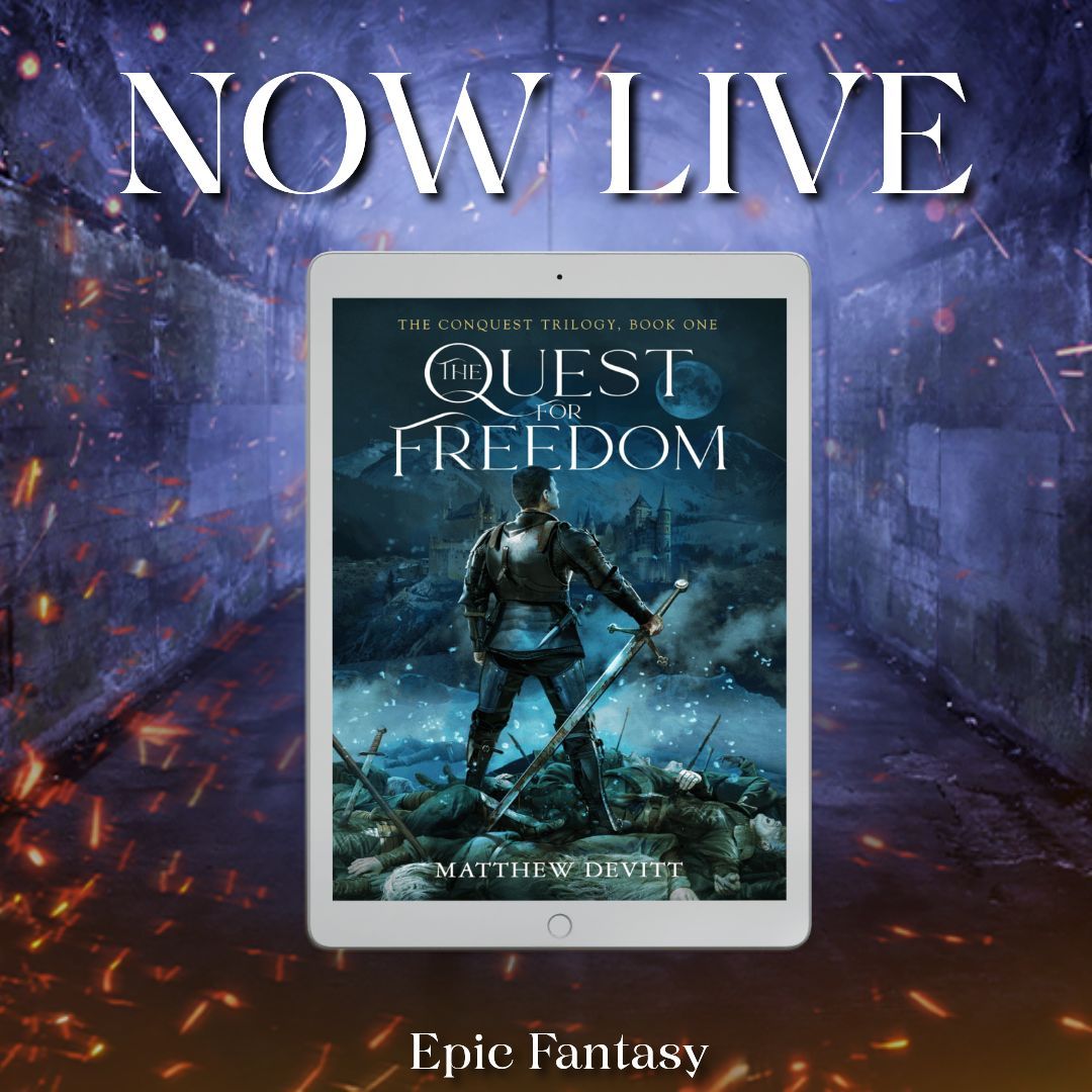 RABTBookTours's tweet photo. Epic Fantasy Feature – The Quest for Freedom by Matt Devitt 

https://t.co/TLtwRnaAgg

#RABTBookTours #TheQuestforFreedom #MattDevitt #Fantasy @Conquesttrilogy https://t.co/iBgXgtzlea