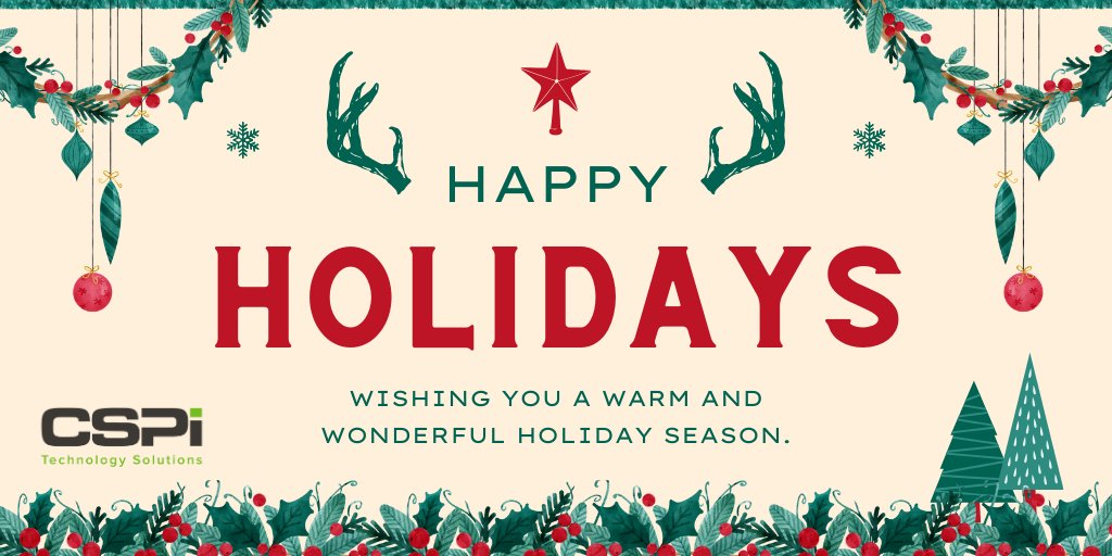CSPiTechSol's tweet image. Reliable IT is the best gift you can give your business this season! Stay IT-smart while celebrating. 🎁🔐
#HappyHolidays #CyberSafeHolidays