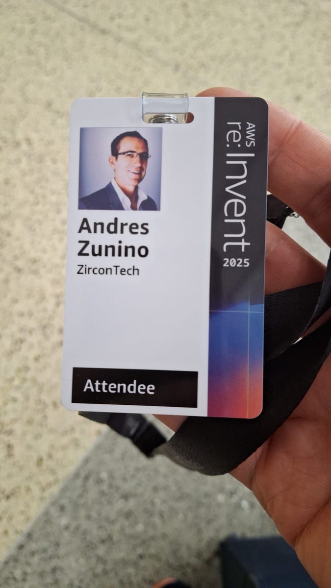 Zircon_Tech's tweet image. Hello from Las Vegas and @AWSreInvent !

Here to catch up with the @awscloud  teams and see what everyone is building.  

If you are around, send us a DM and let us see if we can cross paths @andres_zunino_
