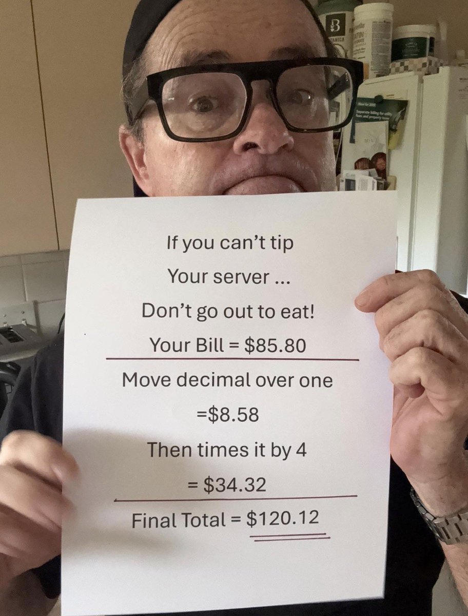 TheAlphaThought's tweet image. Do you tip like this?