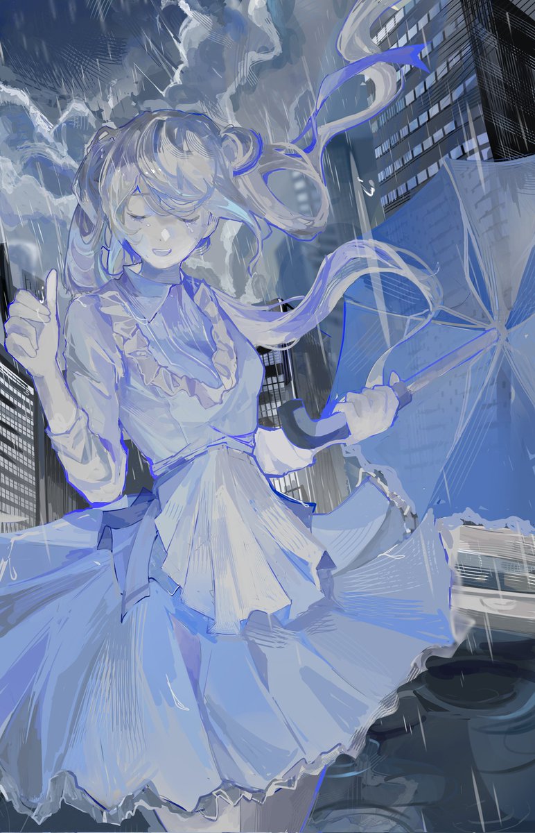 Nie_arts's tweet photo. Damn why is that girl out there in that weather? https://t.co/mlLxuSMJLu