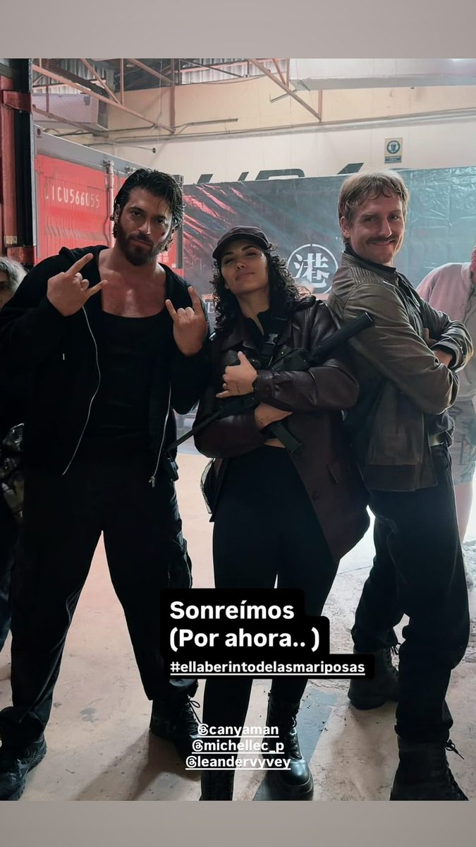 📸 | @/leandervyvey IGS 

Na planie serialu El Laberinto De Las Mariposas 🎬

#CanYaman