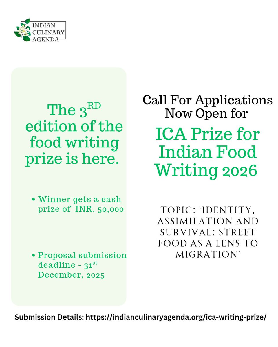 indian culinary agenda tweet media