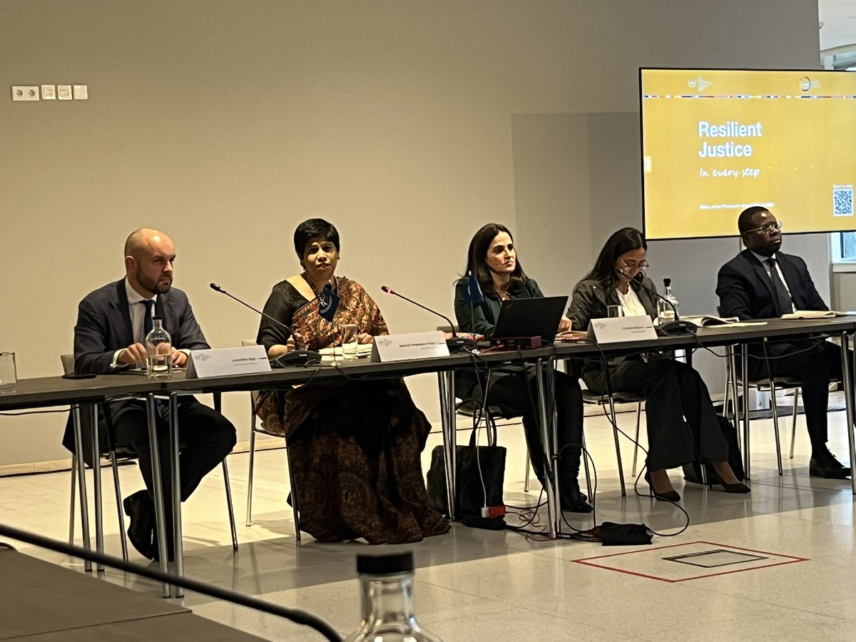 MarkKersten's tweet image. “In relation to Palestine, the work has continued and the sanctions will not hold us back.” - ICC Deputy Prosecutor Khan 

#ASP24 #ICC