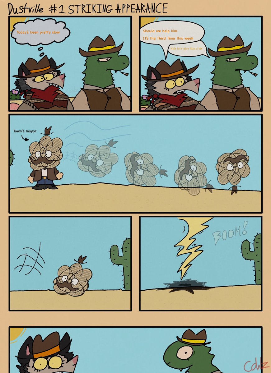 🏜️Dustville #1 Striking appearance