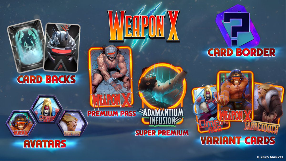 Giving away x 3 premium battle pass get Marvel Snap newest season. Drawing Wednesday the 3rd

To join:   
🟢 Follow me
🟢Like &amp; retweet
🟢Subscribe to my YouTube  youtube.com/channel/UCaIiJ…
🟢Comment on the video below what cards your most excited for an your x/twitter handle