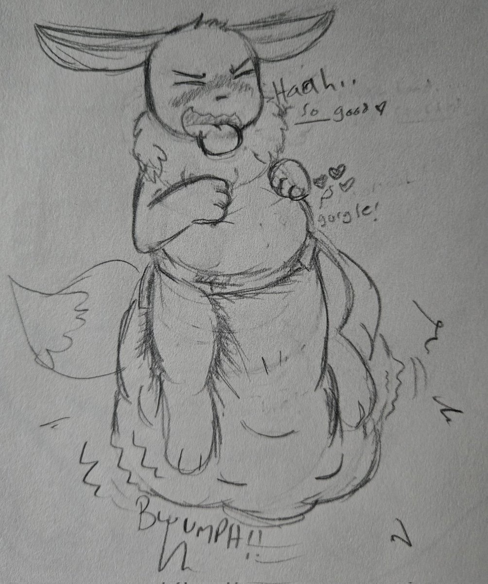 Guhhh... gotta love post-meal pushies -w-